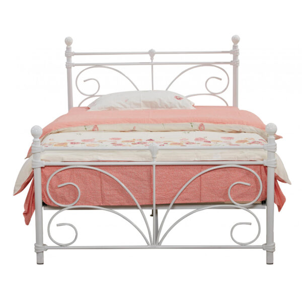 Separo Double Bed White