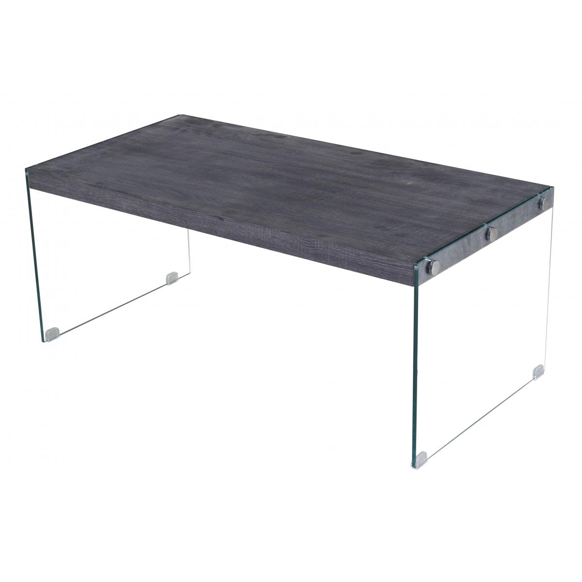 Titan Coffee Table with Glass Sides Black Walnut – Heartlands Furniture ...