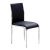 Vercelli PU Chair Black (4s)