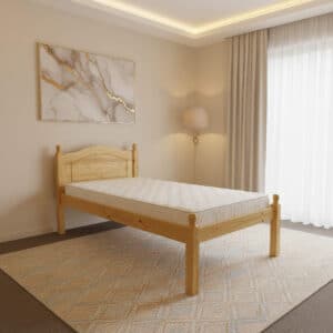 Veresi Pine Bed Single