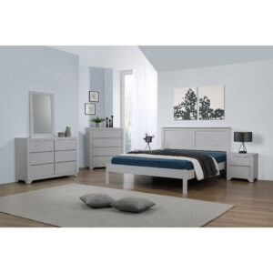 Wilmot King Size Bed Grey