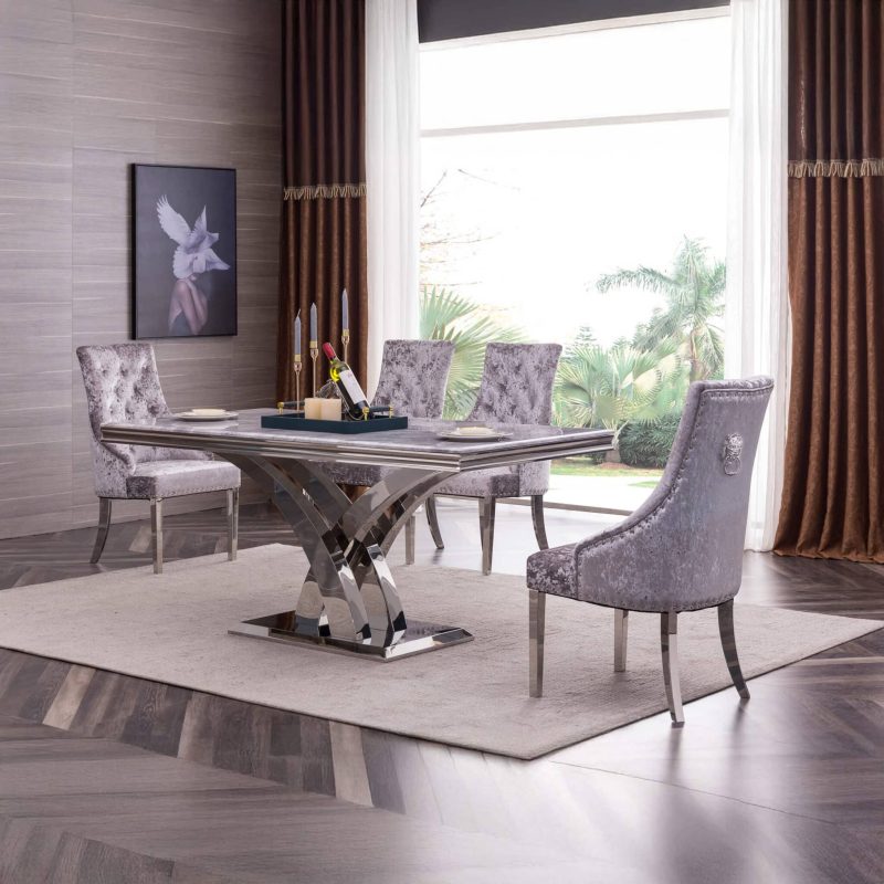 Zenith Dining Table with Zenith Chairs