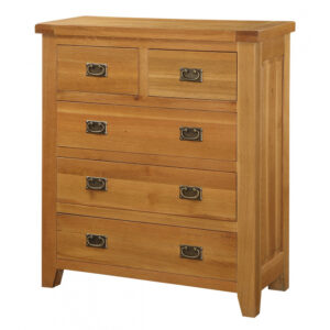 Acorn Solid Oak Chest 3+2