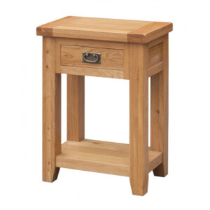 Acorn Solid Oak Hall Table 1 Drawer