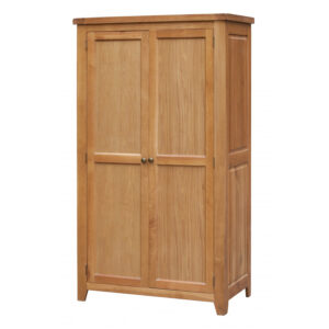 Acorn Solid Oak Wardrobe 2 Door Full Hanging