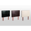 Genoa PU Headboard Double Brown