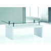 Hampton White High Gloss Coffee Table