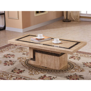 Potenza Marble Coffee Table with Marble Base