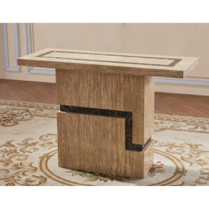 Potenza Marble Console Table with Marble Base