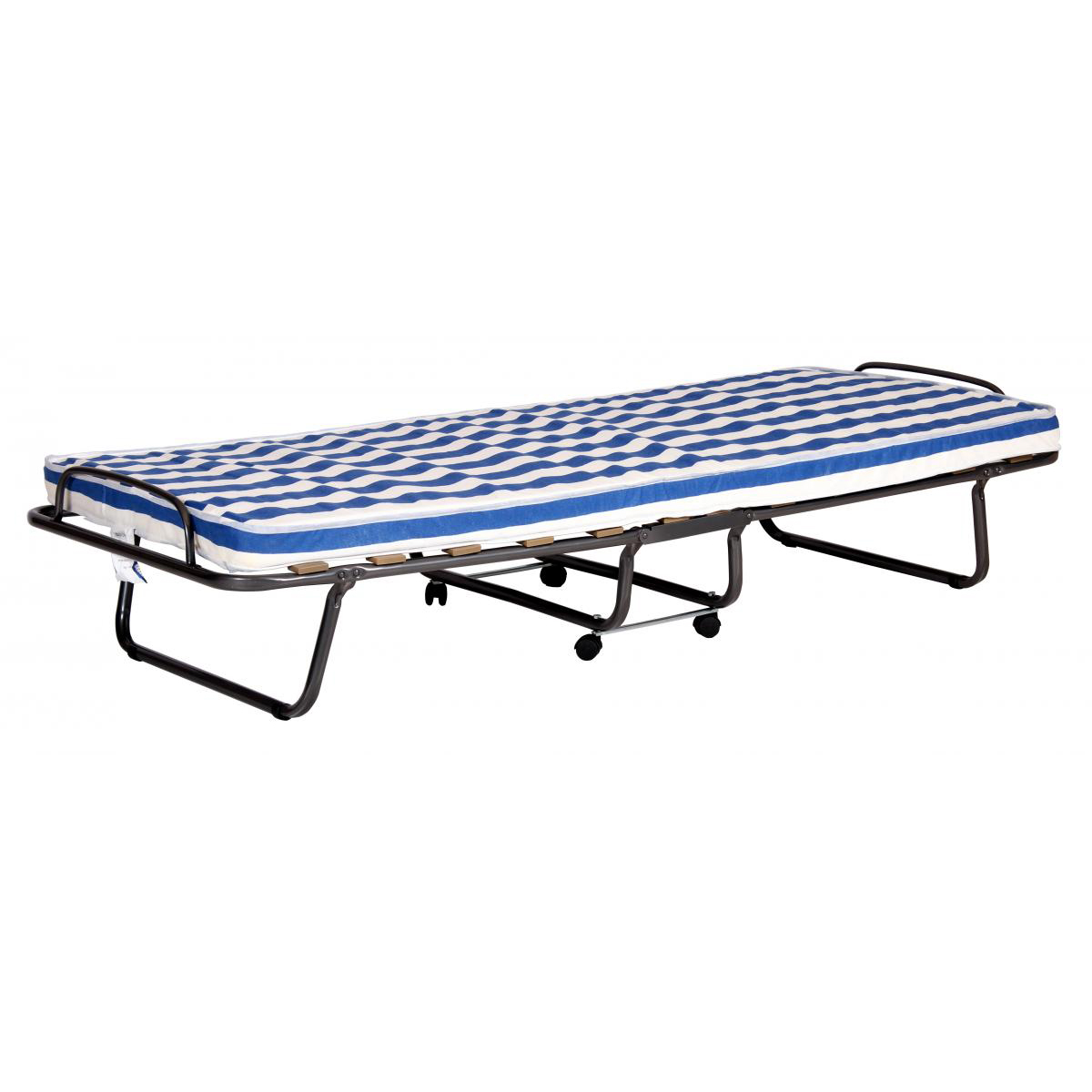 Stockholm Folding Bed with Mattress Heartlands Furniture Wholesale Ltd