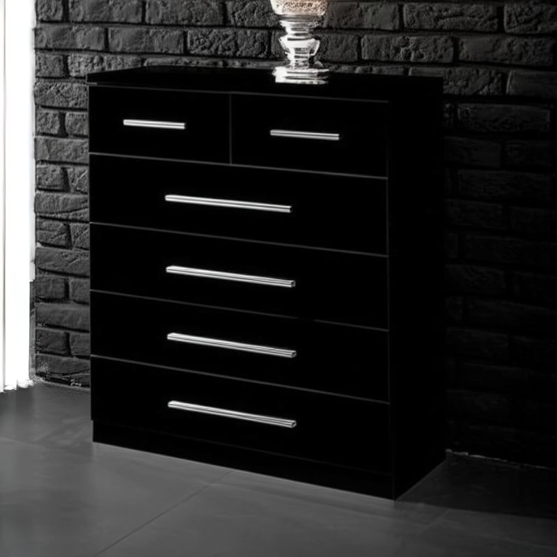 Topline Chest 4+2 Black