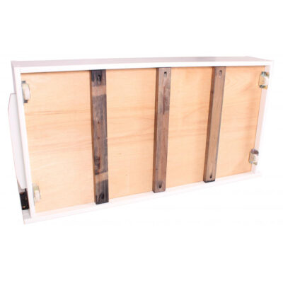 Tripoli Solid Wood Bunk Bed Drawers Pair White - Image 3