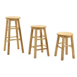 Bar Stool 18 Natural (Sold in Pairs)"