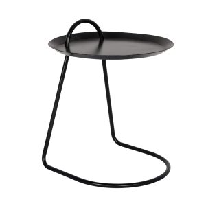 Monroe Metal Lamp Table Black