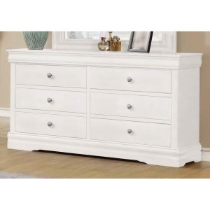 Horizon Dresser 6 Drawer White