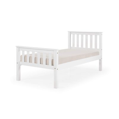 Manila HFE Pine Bed Single White - Image 2