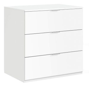 Vigo Chest 3 Drawers White LC7823O