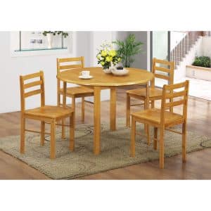 York Round Dining Table Only Natural