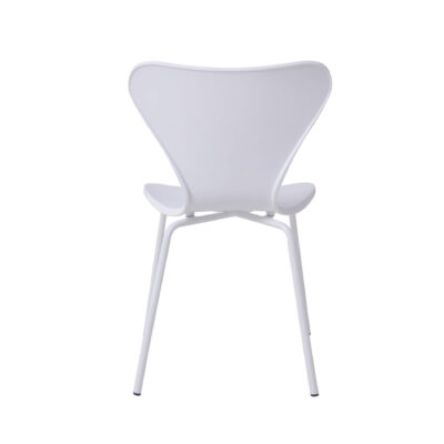 Sienna Plastic (PP) Chairs with Metal legs White (4s) - Image 4