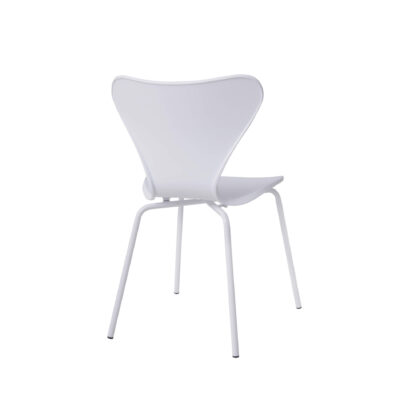 Sienna Plastic (PP) Chairs with Metal legs White (4s) - Image 5