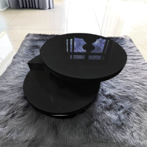Stony Black High Gloss Coffee Table