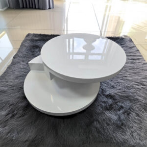 Stony White High Gloss Coffee Table