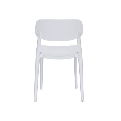 Jemima Plastic Chair White (4s) - Image 5