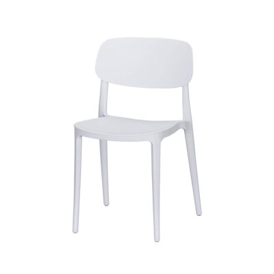 Jemima Plastic Chair White (4s)
