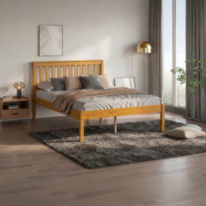 Otto Double Bed Antique Pine