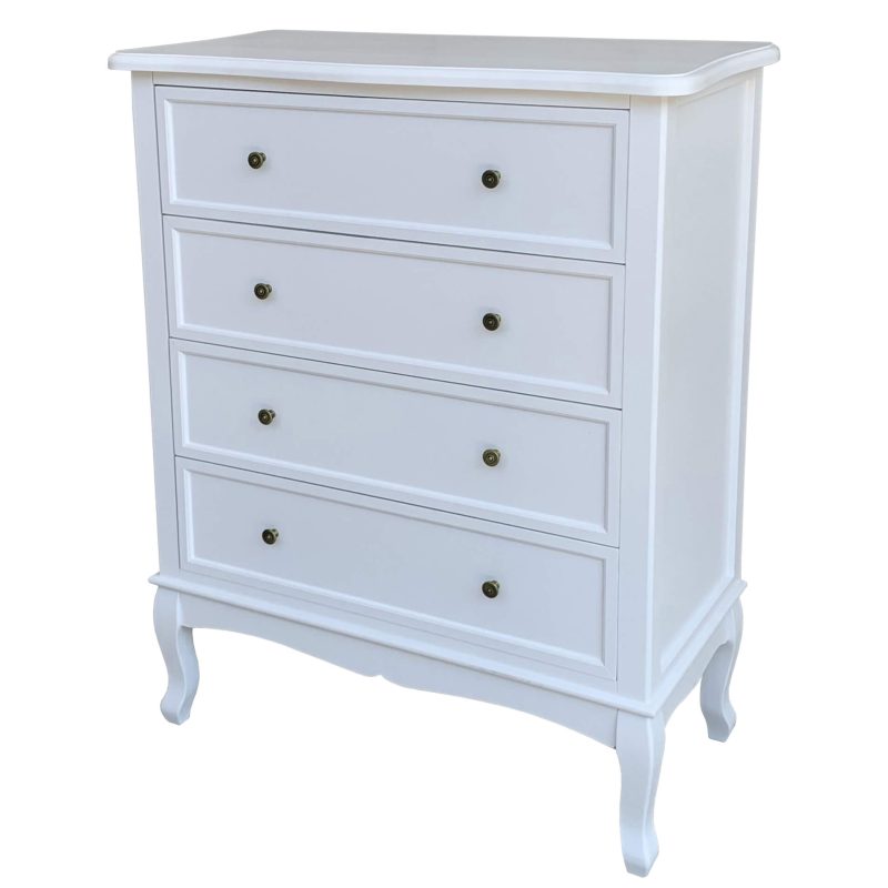 Chloe Chest 4 Drawer Wide