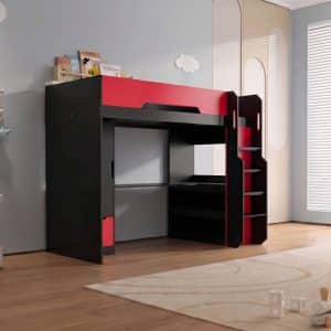 Cyrus Gaming High Sleeper Black and Red